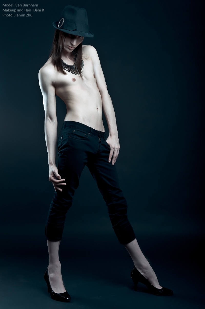 Male model photo shoot of Van Burnham by Jiamin Zhu in Seattle, WA, makeup by Danielle Blazer