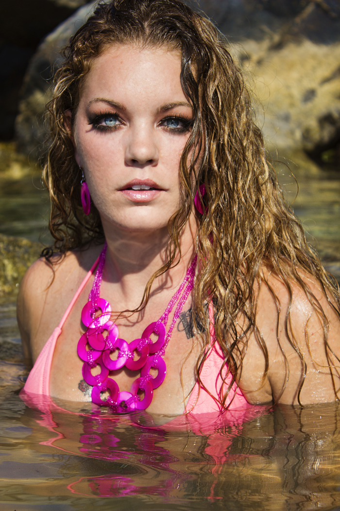Female model photo shoot of Beccaboo in florida keys