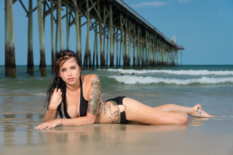 Male model photo shoot of NC Captured in Carolina beach