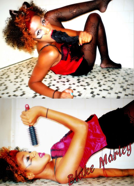 Female model photo shoot of Blake Marley