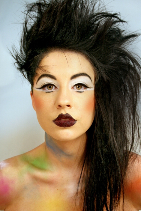 Female model photo shoot of TARA PETRENKO - MUA