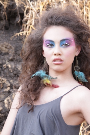 Female model photo shoot of J Mor Makeup in Illinois; CC MUAW