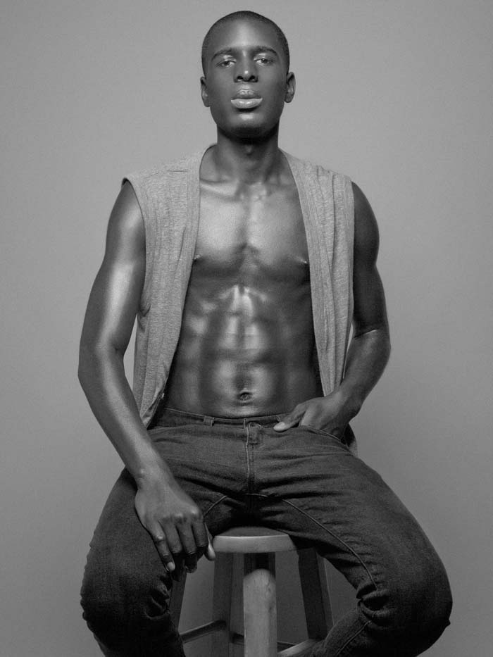 Male model photo shoot of Okonji by inkblotch
