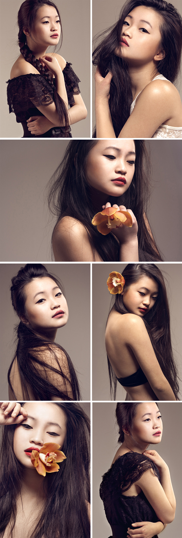 Female model photo shoot of Hana Tran