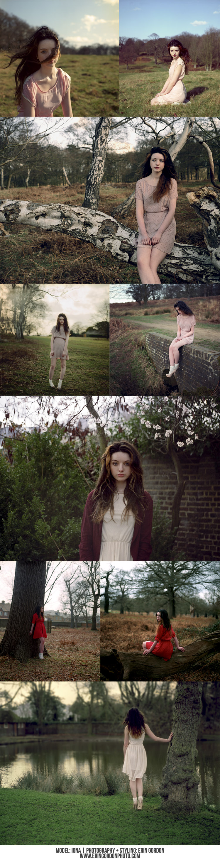 Female model photo shoot of ErinGordonPhotography by ErinGordonPhotography in Richmond Park - London