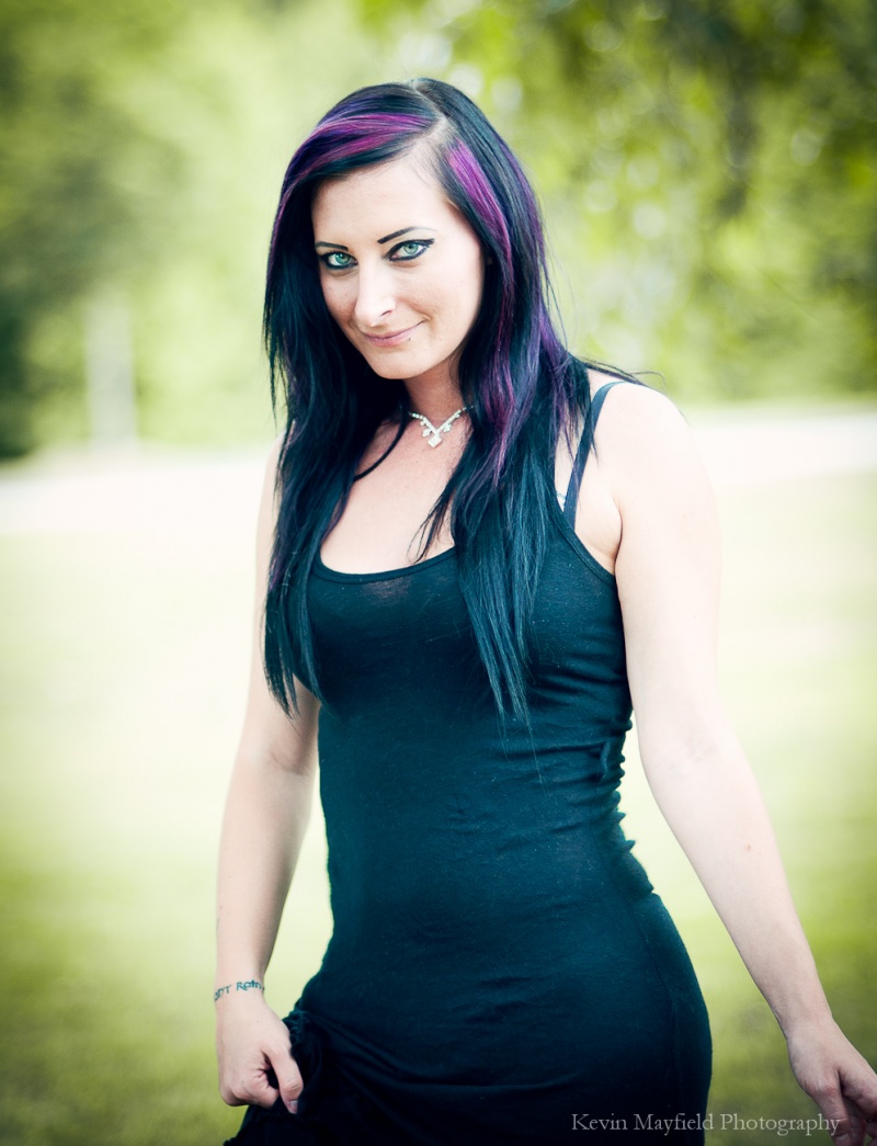 Female model photo shoot of gothiclokita by Mayfield Photography