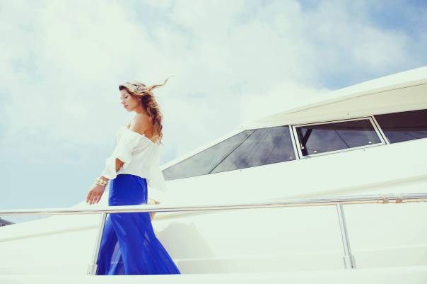 Female model photo shoot of Lilraay in California Yacht Club