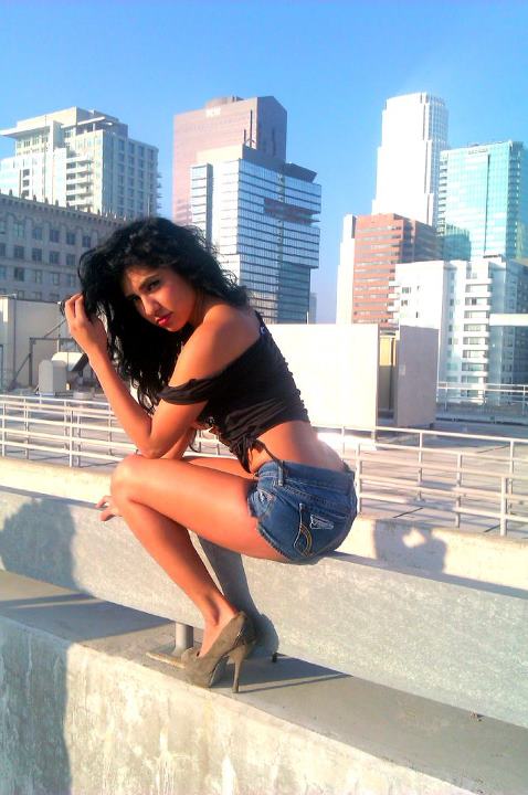 Female model photo shoot of Sayuri Adriana in Downtown Los Angeles