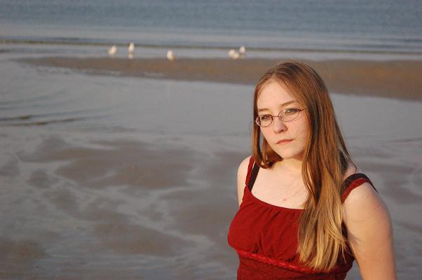 Female model photo shoot of Tinaphetamine in Ocean View, VA.