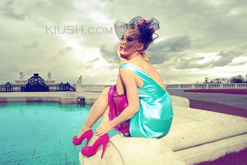 Female model photo shoot of KIUSH