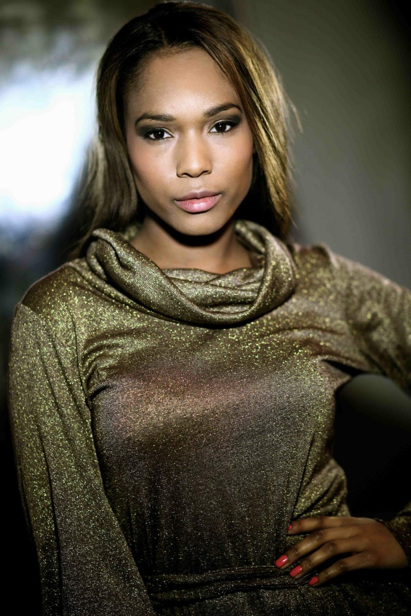 Female model photo shoot of Mubareka Makeup in London