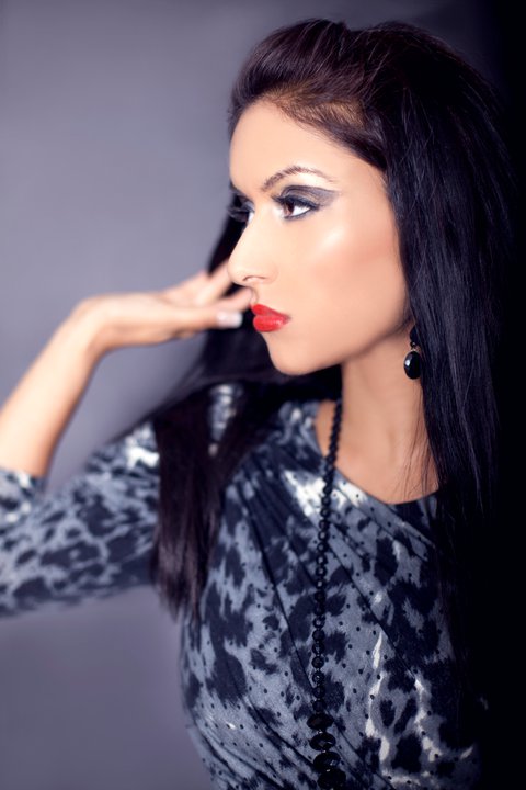 Female model photo shoot of Seema Parmar MUA