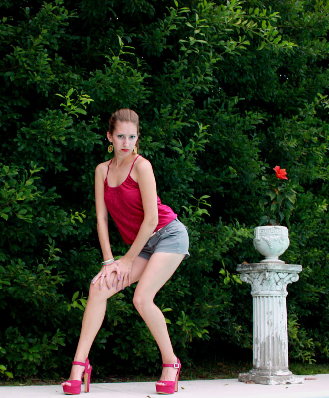 Female model photo shoot of Kat Hynden in Florida