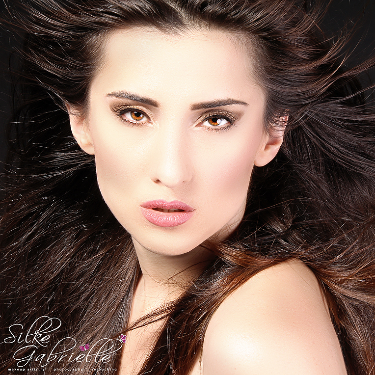 Female model photo shoot of MADALINA by Silke Gabrielle, makeup by Beauty by Silke