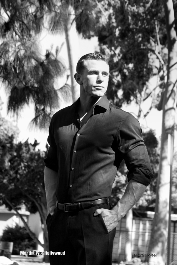 Male model photo shoot of Brad albertson by Martin Ryter Studio in LA