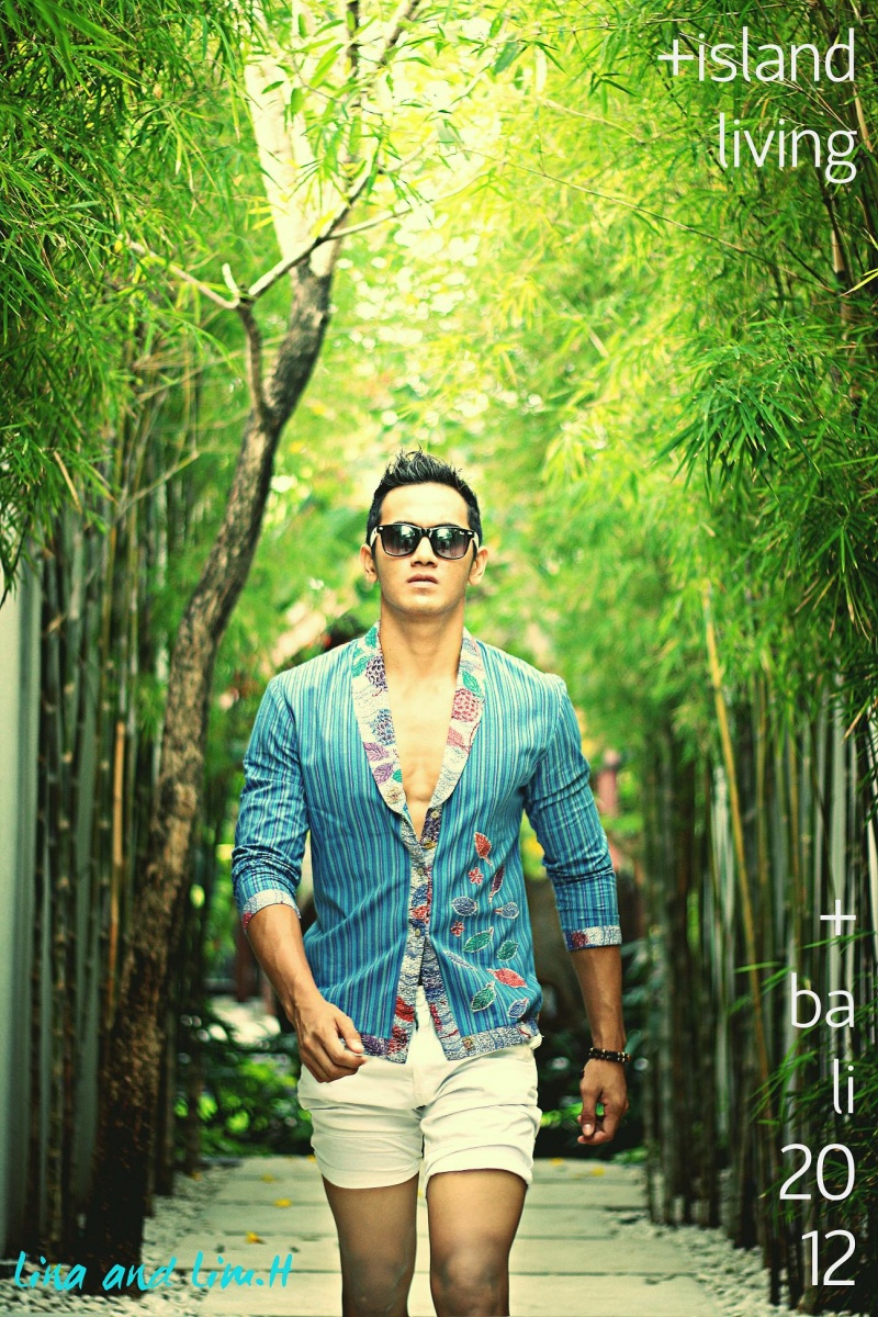 Male model photo shoot of LINA and LIM in BALI - INDONESIA