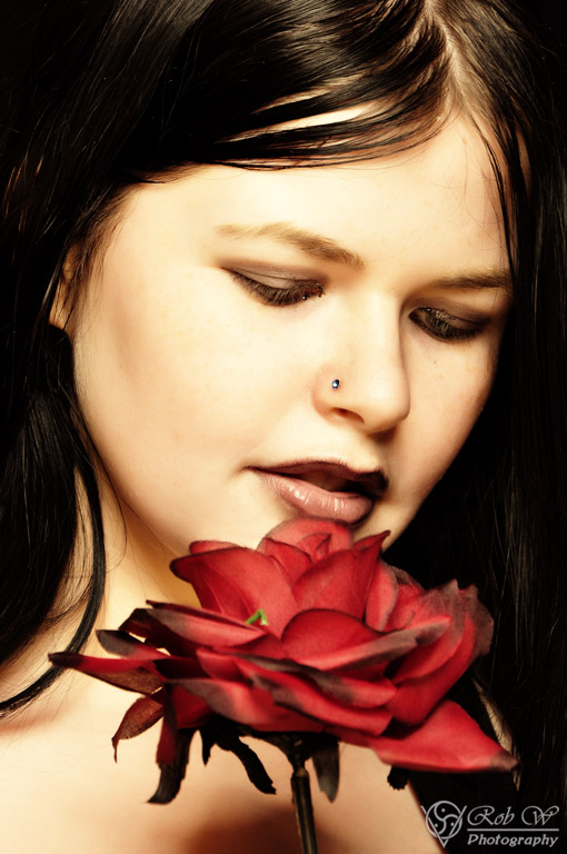 Female model photo shoot of Angelic-Rose in tally ho studio