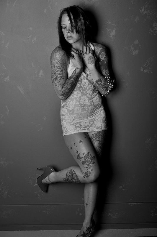 Female model photo shoot of janel princess by Dennis Bater