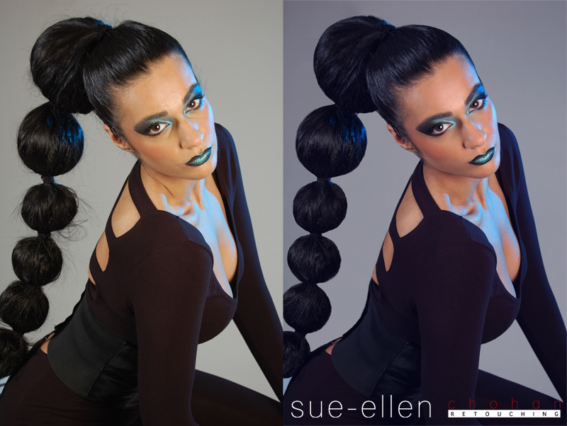 Female model photo shoot of Sue-Ellen Retouched in London