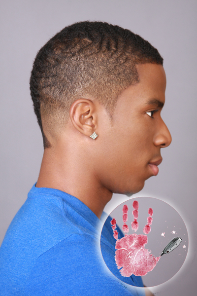 Male model photo shoot of Dat Barber Jaxx by Photography by Seven in ATLANTA, makeup by Eyes of an Artist  LP