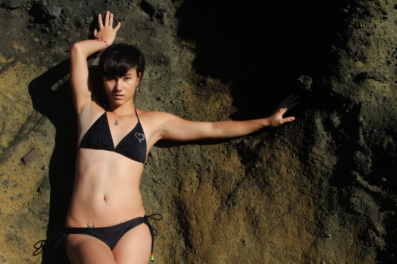 Female model photo shoot of Celestial Raven by Chris Cournoyer in Hawaii