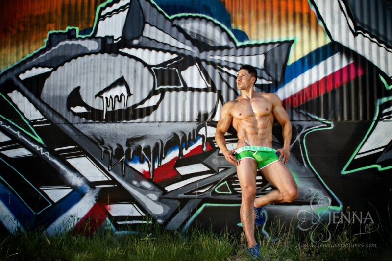 Male model photo shoot of Brendon Madrid