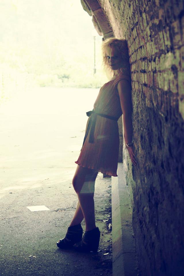 Female model photo shoot of Katrina H in NYC - Central Park
