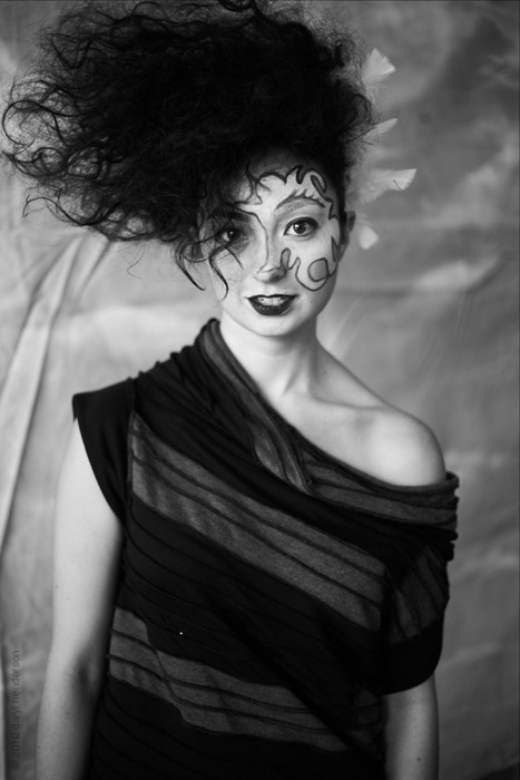 Female model photo shoot of Vanessa Viviane Ledesma in Studio DNA, Los Angeles, CA