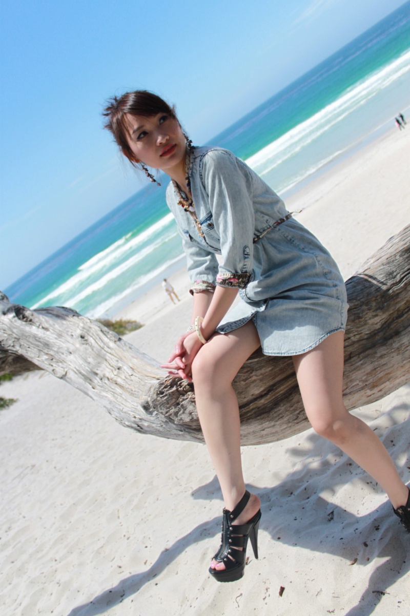 Female model photo shoot of HanP in Camel-by-the-Sea California