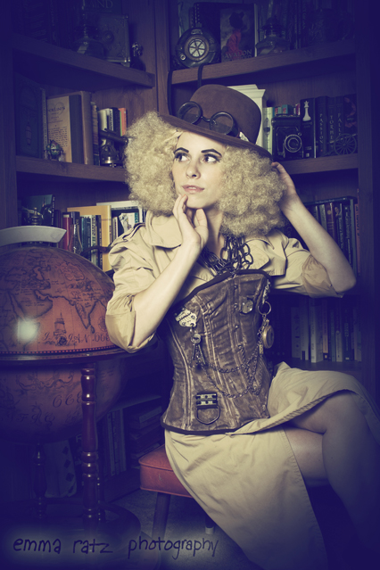 Female model photo shoot of Emma Ratz Photography in Slatington, PA, clothing designed by CostumeDesignByAngel