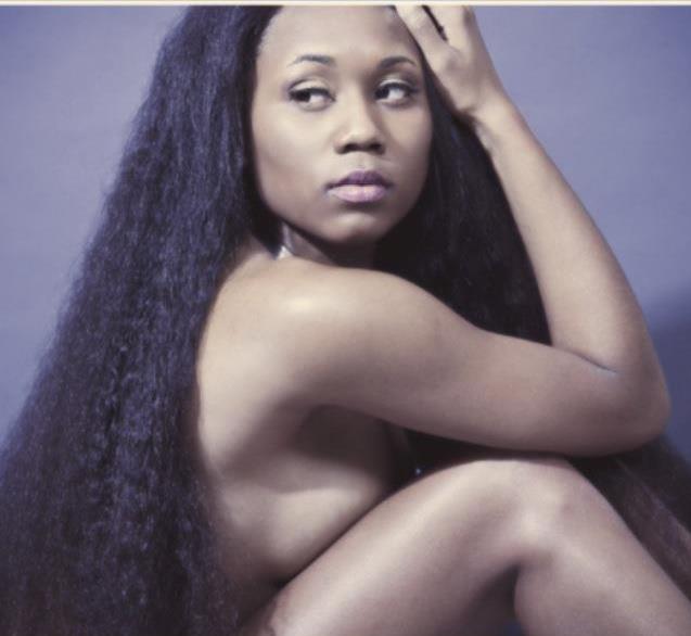 Female model photo shoot of Cache Hair