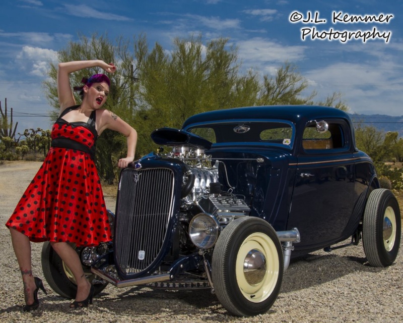 Female model photo shoot of Sara Cogelja by JL Kemmer Photography in VIP model studio Tucson AZ