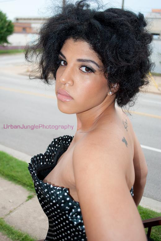 Female model photo shoot of UrbanJunglePhotography and AJ47 in Dallas, Texas