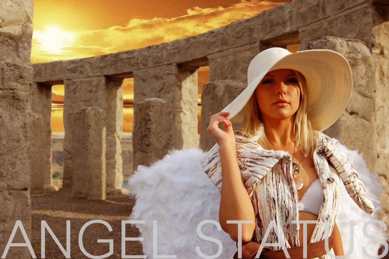 Male model photo shoot of Angel Status in Heaven