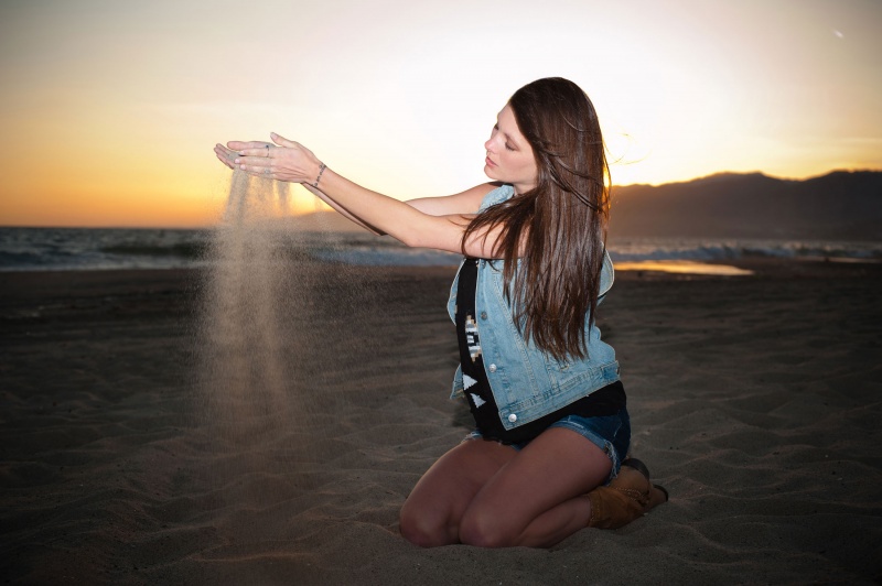 Female model photo shoot of April  Yohe Photography in Santa Monica