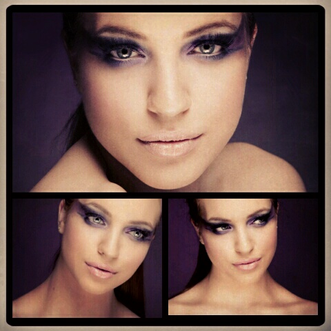 Female model photo shoot of Stavroula by Emily Cornwell, makeup by Daniella MUA