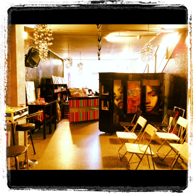 Female model photo shoot of The Make-up place in London E2