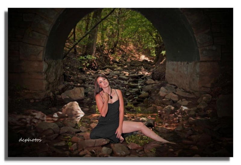 Female model photo shoot of Laced801 by J CARLO PHOTOGRAPHY in Red Butte Creek, Salt Lake City Utah