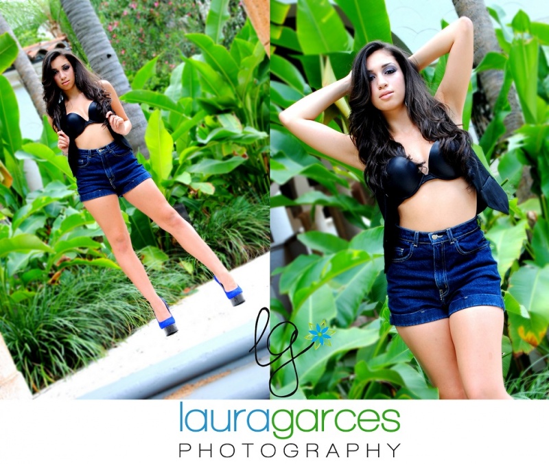 Female model photo shoot of LauraGarces Photography in Fisher Island, FL
