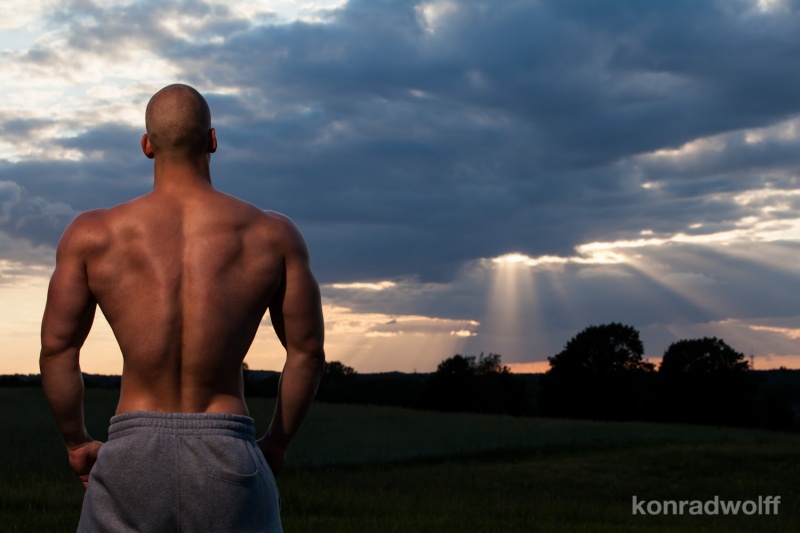 Male model photo shoot of Konrad Wolff