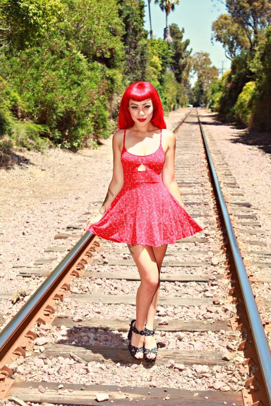 Female model photo shoot of BONNIE NYX in TORRANCE, CA