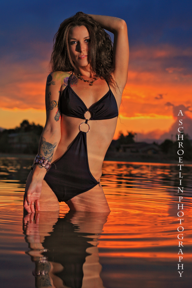Male and Female model photo shoot of Schroetlin Photography and Miss Amanda R in Lake Loveland, CO