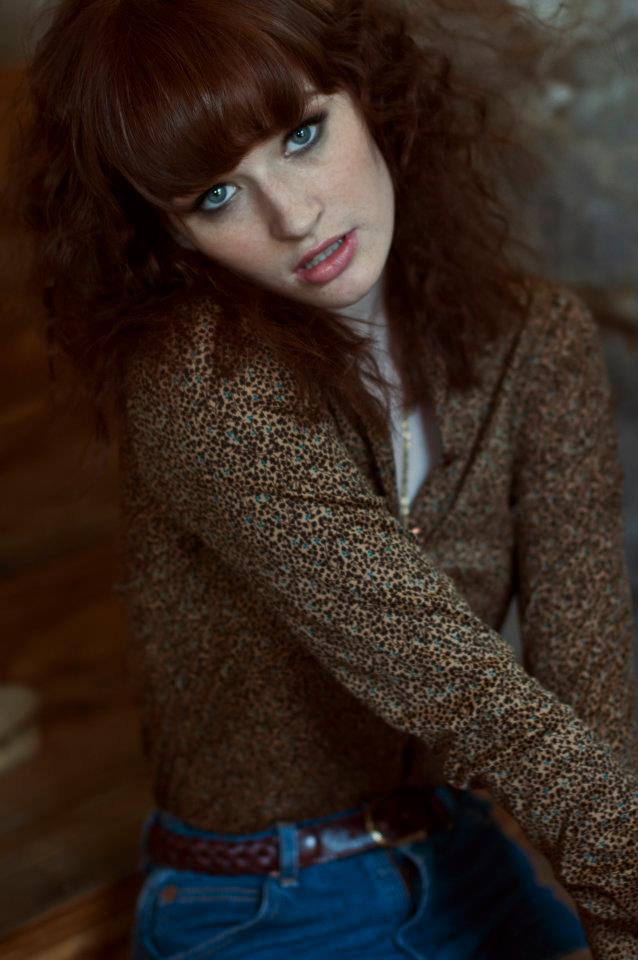 Female model photo shoot of H Gibson , makeup by Rachel Lisa