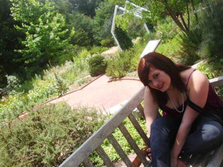 Female model photo shoot of Lela Grace in Botanical Gardens
