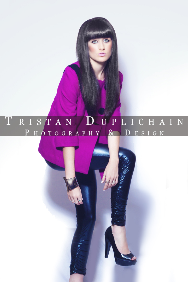 Female model photo shoot of TristanDuplichainPhotog in Studio