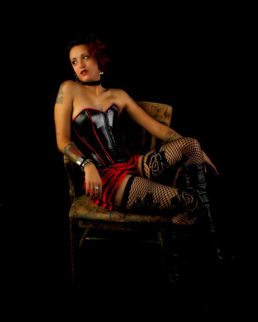 Female model photo shoot of Corina Zarkowski in Chris Ozment Photography