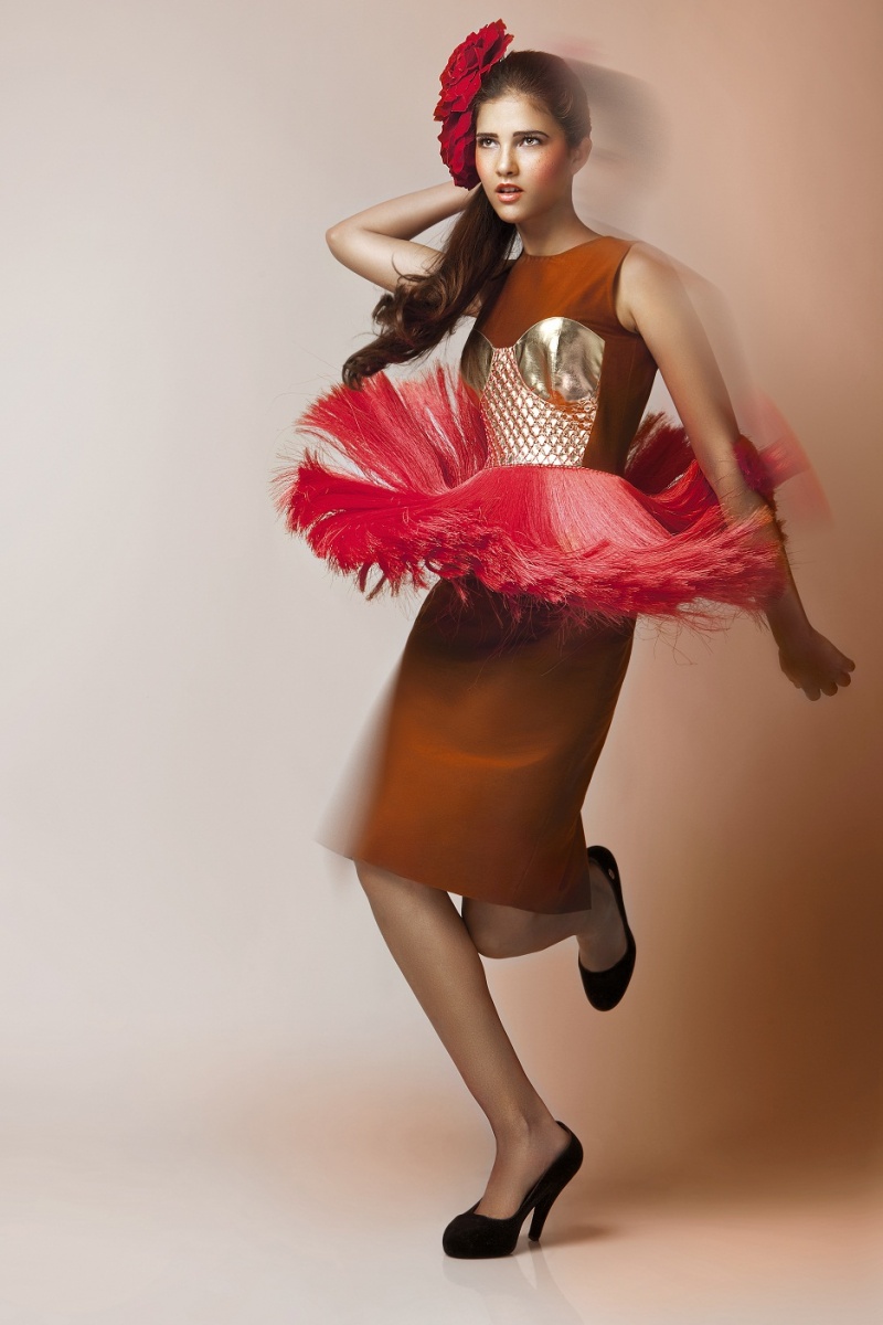 Female model photo shoot of Jelin George by Neha Pandey