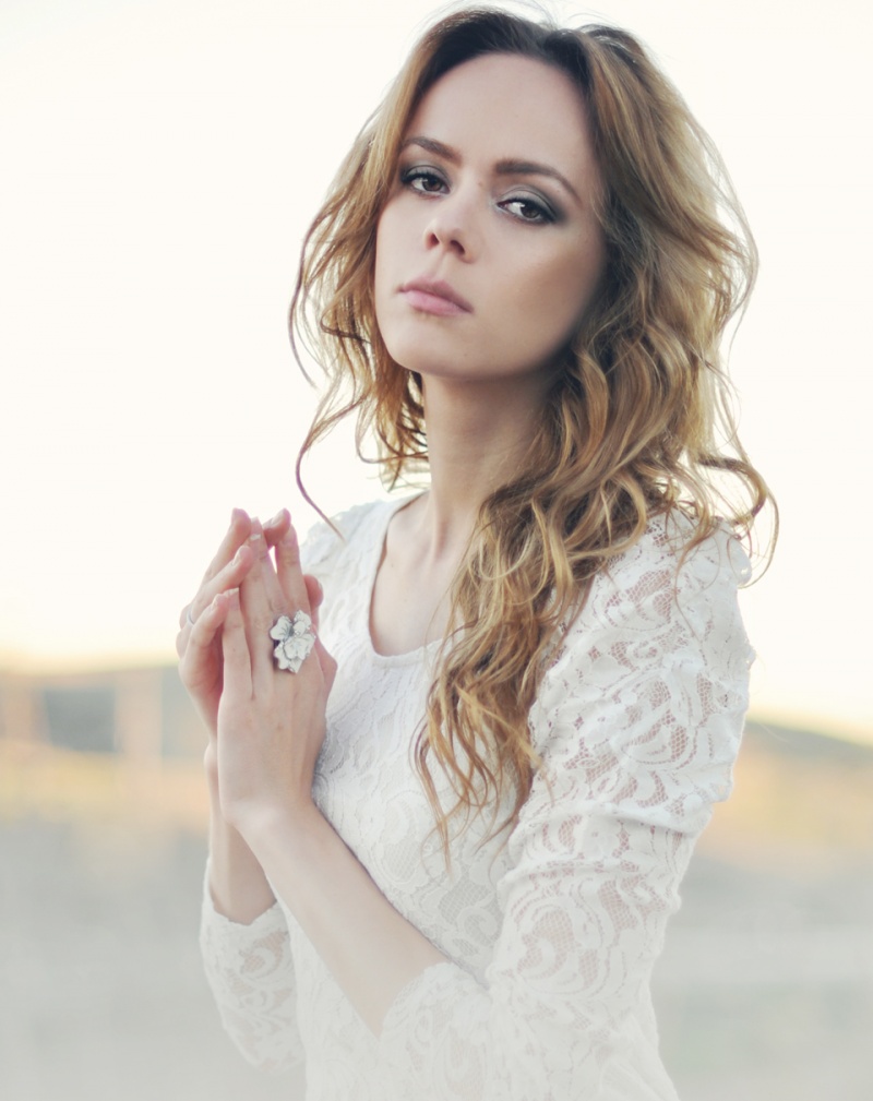 Female model photo shoot of Arina Borodina