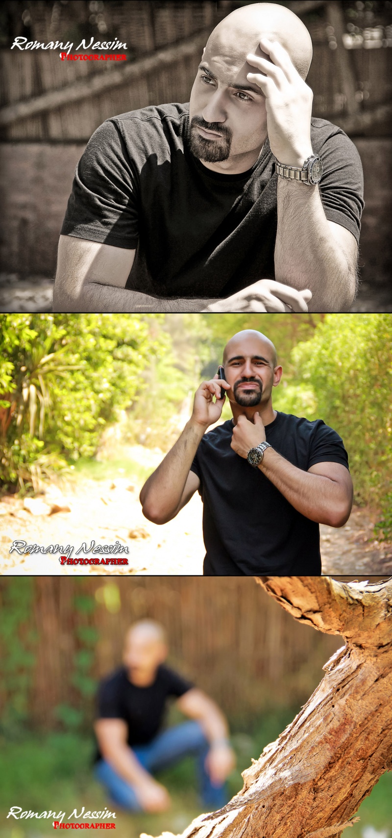 Male model photo shoot of Romany Nessim in Cairo, Egypt