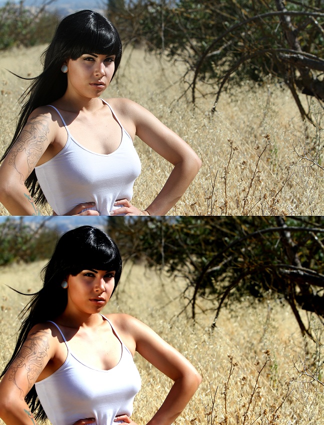 Male and Female model photo shoot of Chanel Jolie and Latiana Lillywhite by MDPImages in Hollister Ca